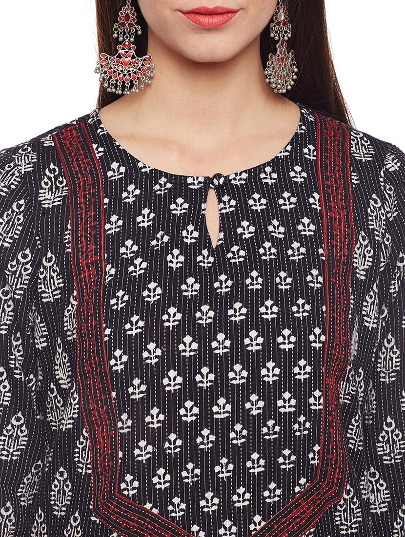 Printed straight kurta - 15622373 - Zoom Image - 4