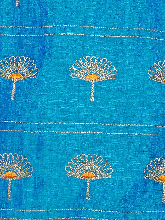 art silk a-line kurta - 15622397 - Zoom Image - 4