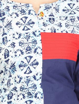 Printed straight kurta - 15622633 - Standard Image - 4