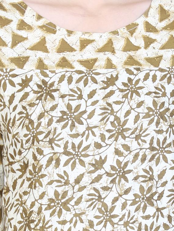 Printed straight kurta - 15622635 - Zoom Image - 4