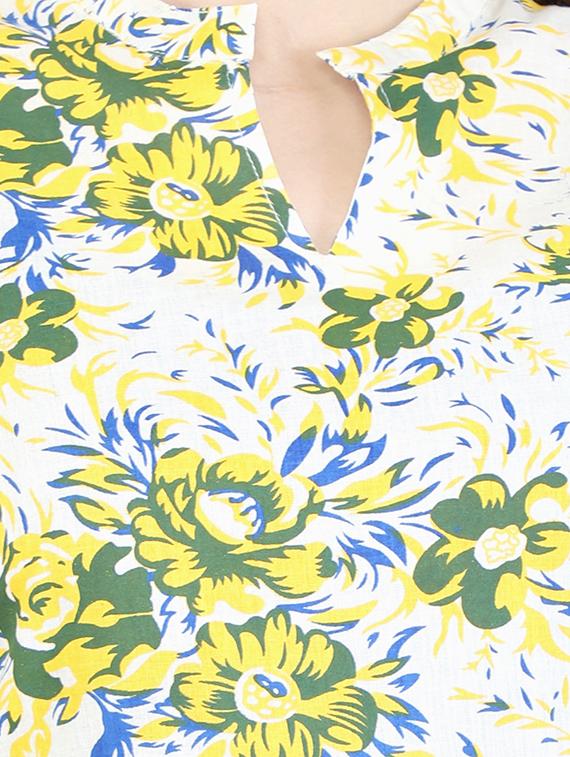 Printed straight kurta - 15622638 - Zoom Image - 4