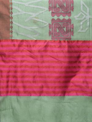 floral motif woven saree with blouse - 15622854 - Standard Image - 4