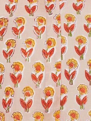 Printed a-line dress - 15623362 - Standard Image - 4