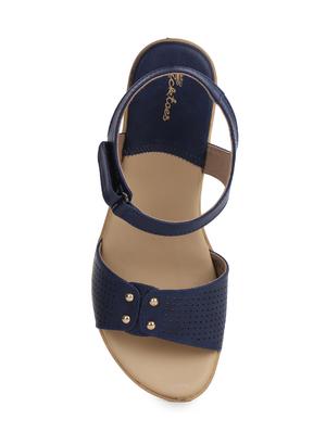 navy back strap wedges - 15623446 - Standard Image - 4
