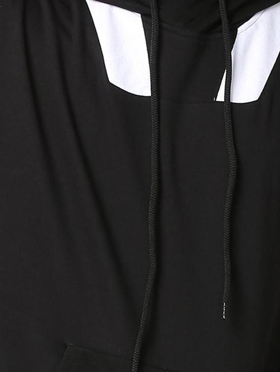 black polyester sweatshirt - 15623455 - Zoom Image - 4