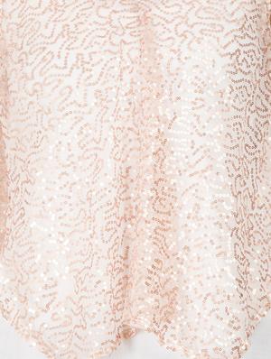 sequined mesh overlay top - 15623868 - Standard Image - 4