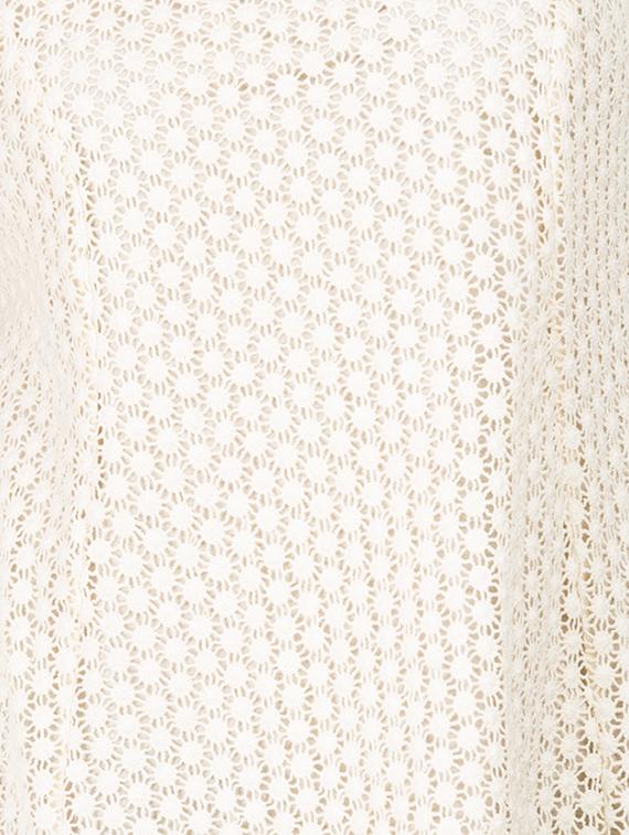 crochet overlay asymmetric top - 15623873 - Zoom Image - 4