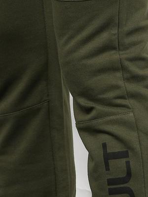 green cotton joggers - 15625037 - Standard Image - 4