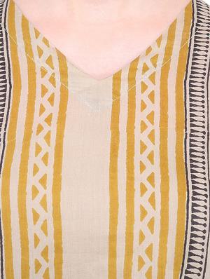 A-line printed kurta - 15625058 - Standard Image - 4