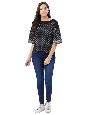 gathered detail asymmetric top - 15625193 - Standard Image - 4