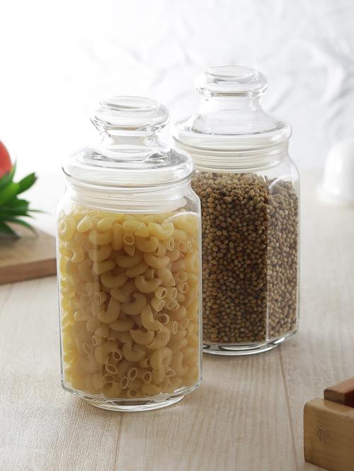 Ocean Tulip Jar with Glass Lid 780 ml - Set of 6 - 15625282 - Standard Image - 1