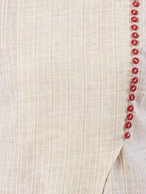 A-line patch pocket kurta - 15625335 - Standard Image - 4