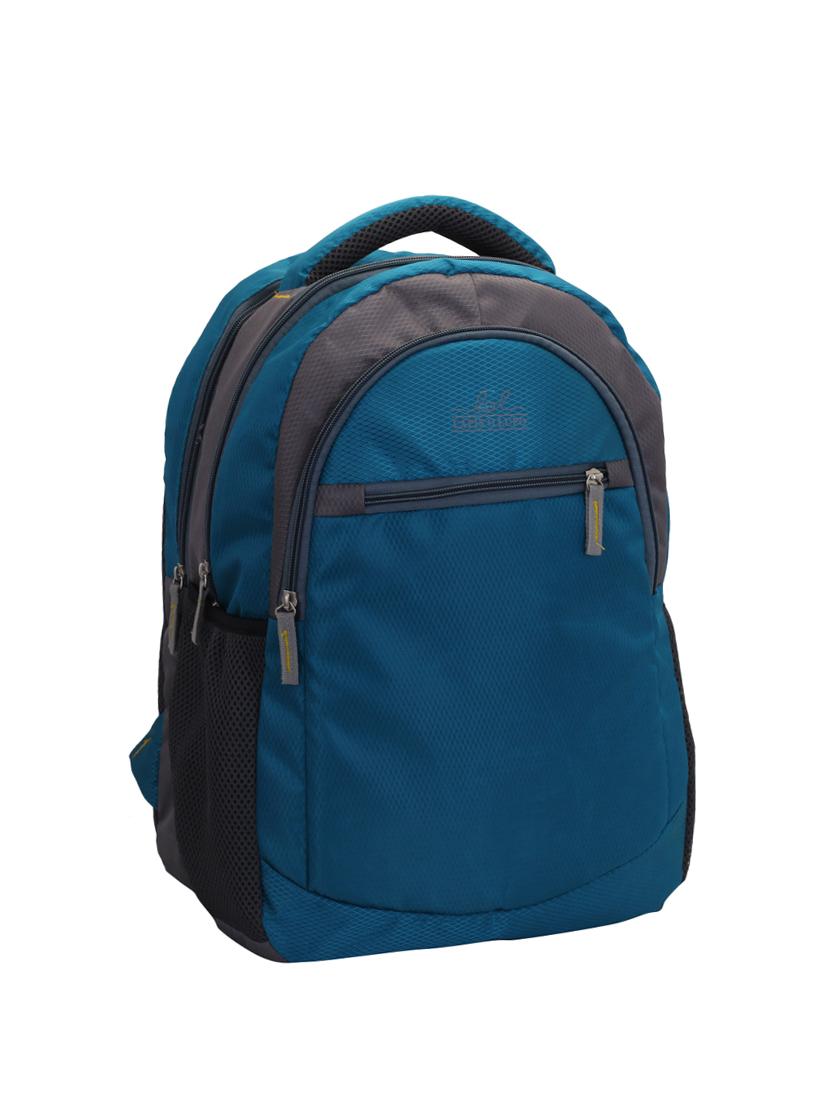 blue cotton polyester blend regular backpack - 15625764 - Zoom Image - 4