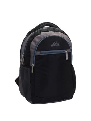 black cotton polyester blend regular backpack - 15625765 - Standard Image - 4