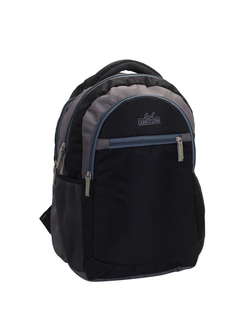 black cotton polyester blend regular backpack - 15625765 - Zoom Image - 4