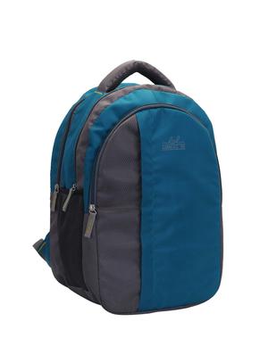 blue cotton polyester blend regular backpack - 15625767 - Standard Image - 4