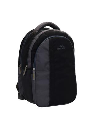 black cotton polyester blend regular backpack - 15625768 - Standard Image - 4