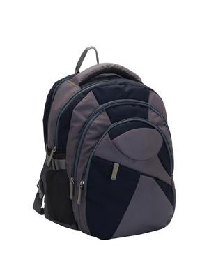 blue cotton polyester blend regular backpack - 15625772 - Standard Image - 4
