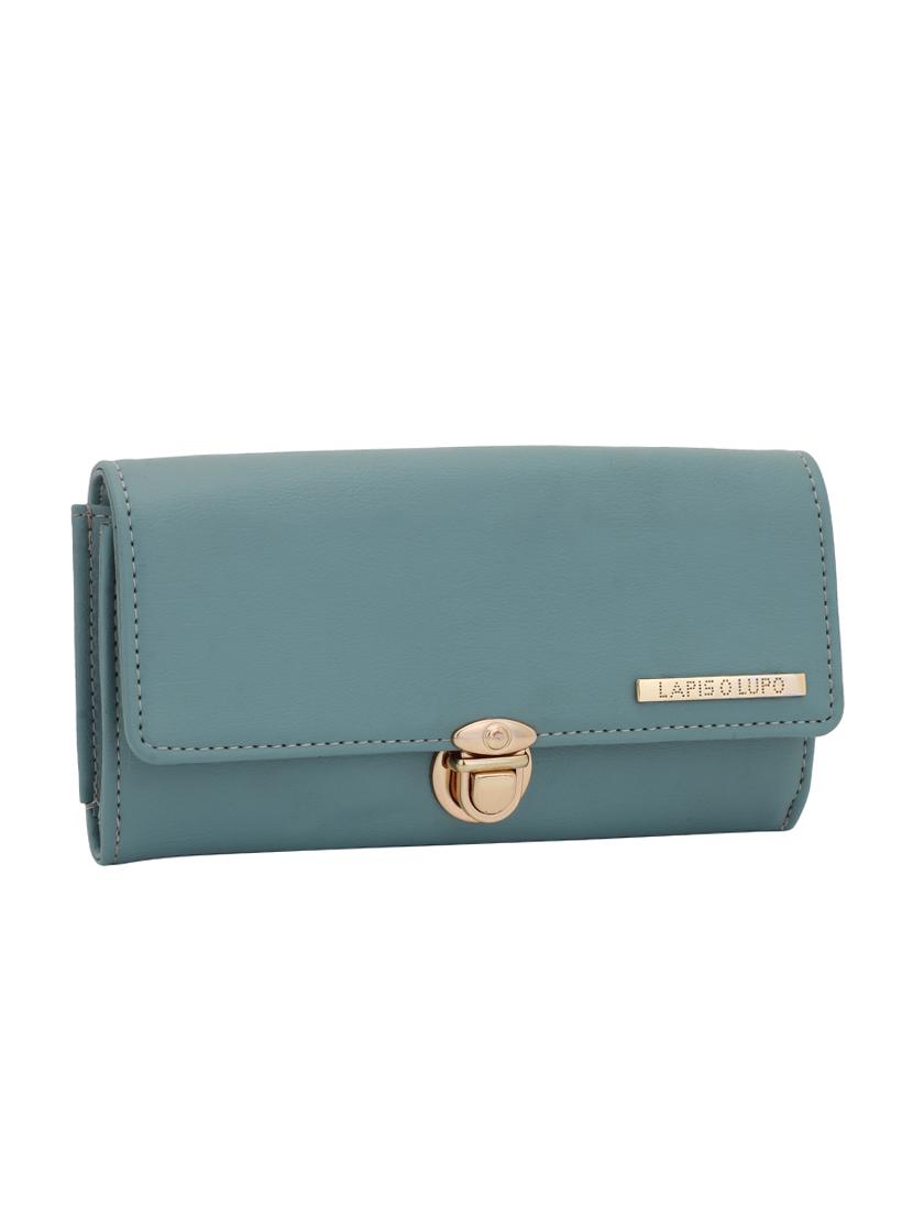 blue leatherette (pu wallet - 15625780 - Zoom Image - 4