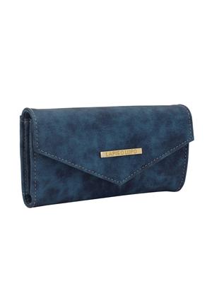 blue leatherette (pu wallet - 15625781 - Standard Image - 4