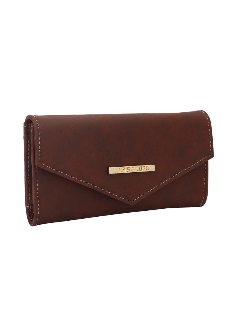 brown leatherette (pu wallet - 15625841 - Zoom Image - 4