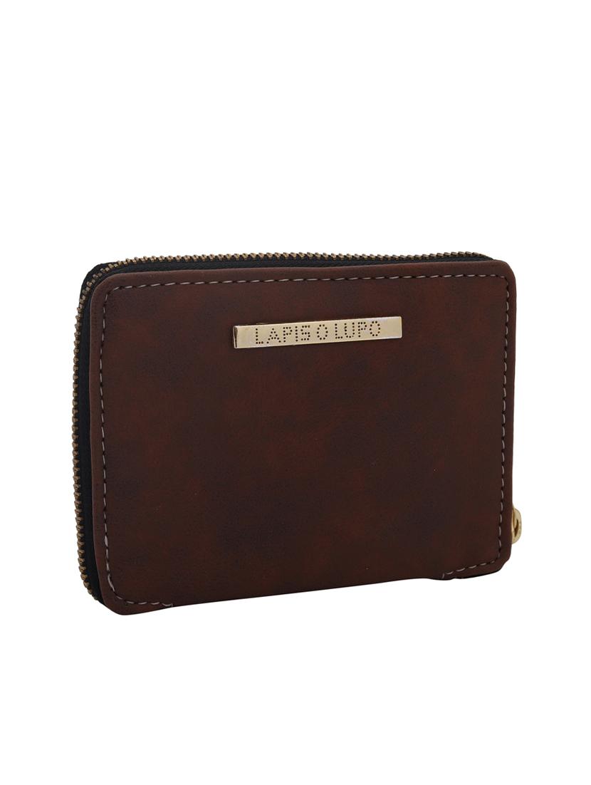 brown leatherette (pu wallet - 15625843 - Zoom Image - 4