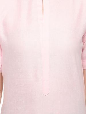 Soild kurta with palazzo set - 15626658 - Standard Image - 4