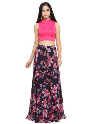 high waist floral flared palazzo - 15628079 - Standard Image - 4
