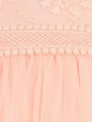 orange net frock - 15628881 - Standard Image - 4