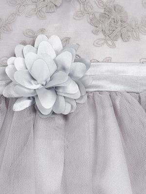 grey net frock - 15628882 - Standard Image - 4