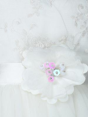 white net frock - 15628888 - Standard Image - 4