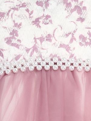 purple net frock - 15628893 - Standard Image - 4