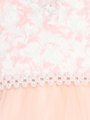 orange net frock - 15628894 - Standard Image - 4