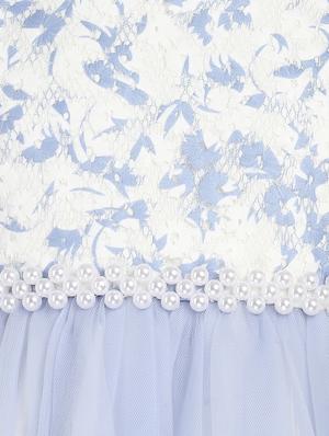 blue net frock - 15628899 - Standard Image - 4