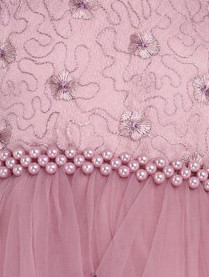 purple net frock - 15628901 - Standard Image - 4