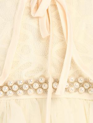 orange net frock - 15628904 - Standard Image - 4
