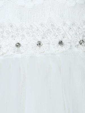 white net frock - 15628906 - Standard Image - 4