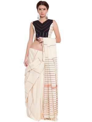 Self-design color block blouse - 15629106 - Standard Image - 4
