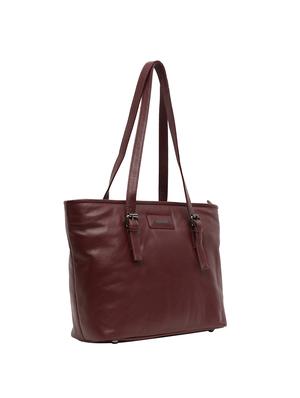 brown leatherette (pu) regular handbag - 15632076 - Standard Image - 4