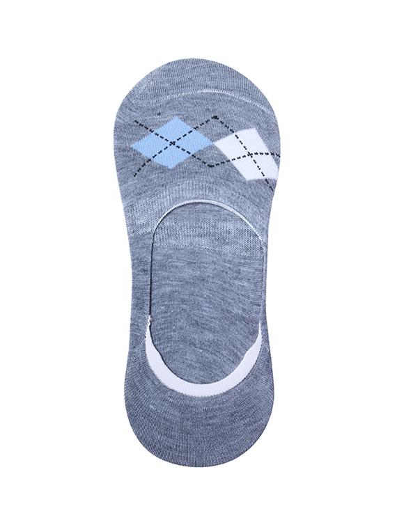 multi colored cotton no show socks - 15634833 - Zoom Image - 4