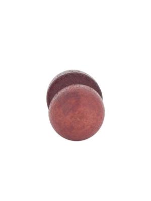 silver satin less steel studs earring - 15635583 - Standard Image - 4