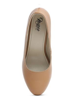 beige slip on pumps - 15636281 - Standard Image - 4