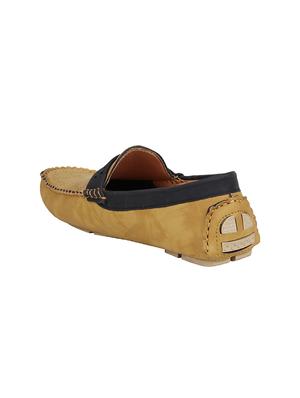 beige leatherette slip on loafers - 15642296 - Standard Image - 4