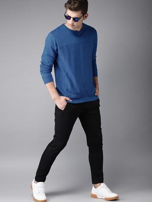 blue cotton sweatshirt - 15643041 - Standard Image - 4