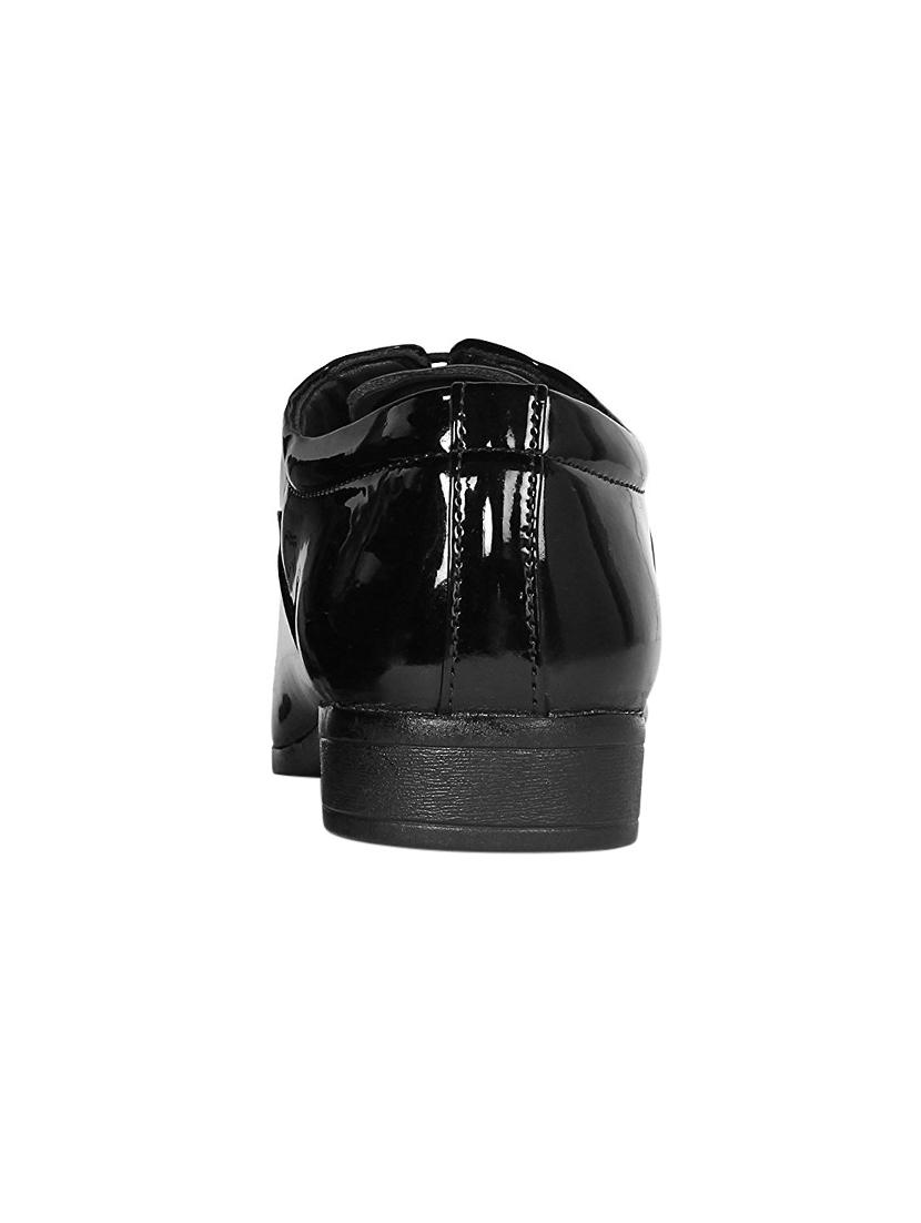 black Patent Leather lace-up oxfords - 15645884 - Zoom Image - 4