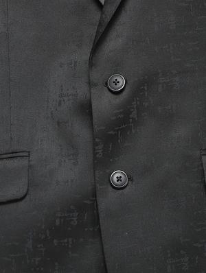black polyester single breasted blazer - 15649050 - Standard Image - 4