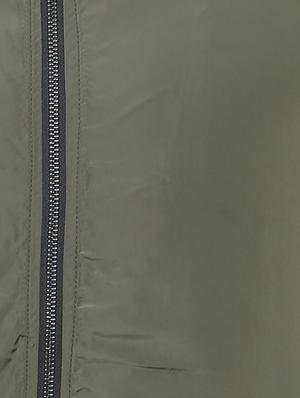 green polyester bomber jacket - 15649081 - Standard Image - 4