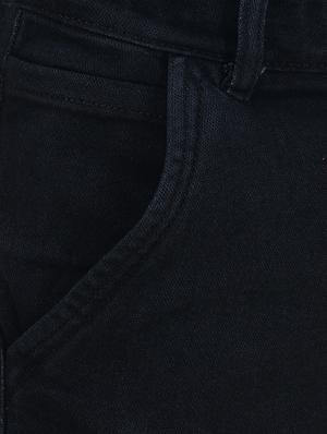 black denim plain jeans - 15649455 - Standard Image - 4
