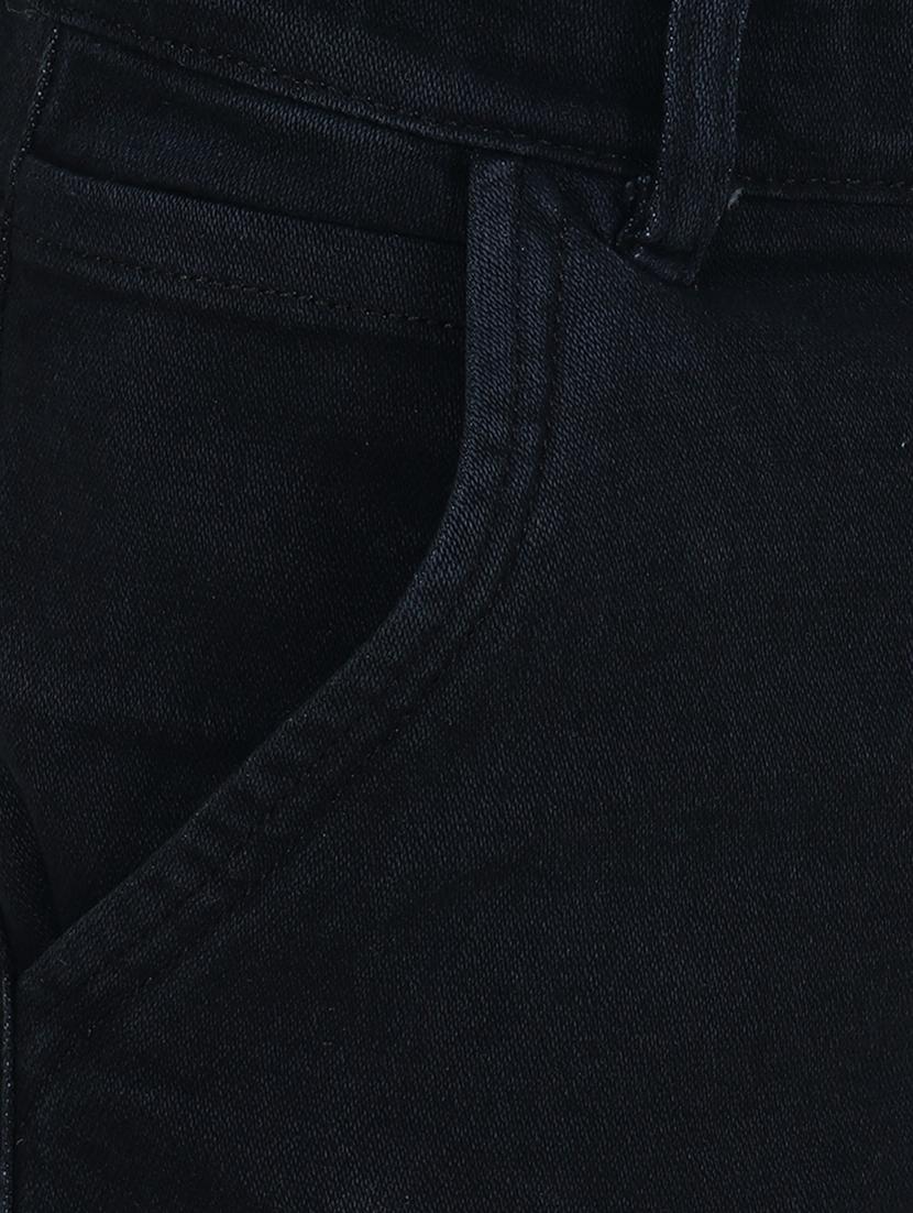 black denim plain jeans - 15649455 - Zoom Image - 4