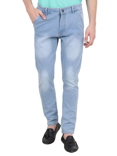blue denim washed jeans - 15649457 - Standard Image - 1